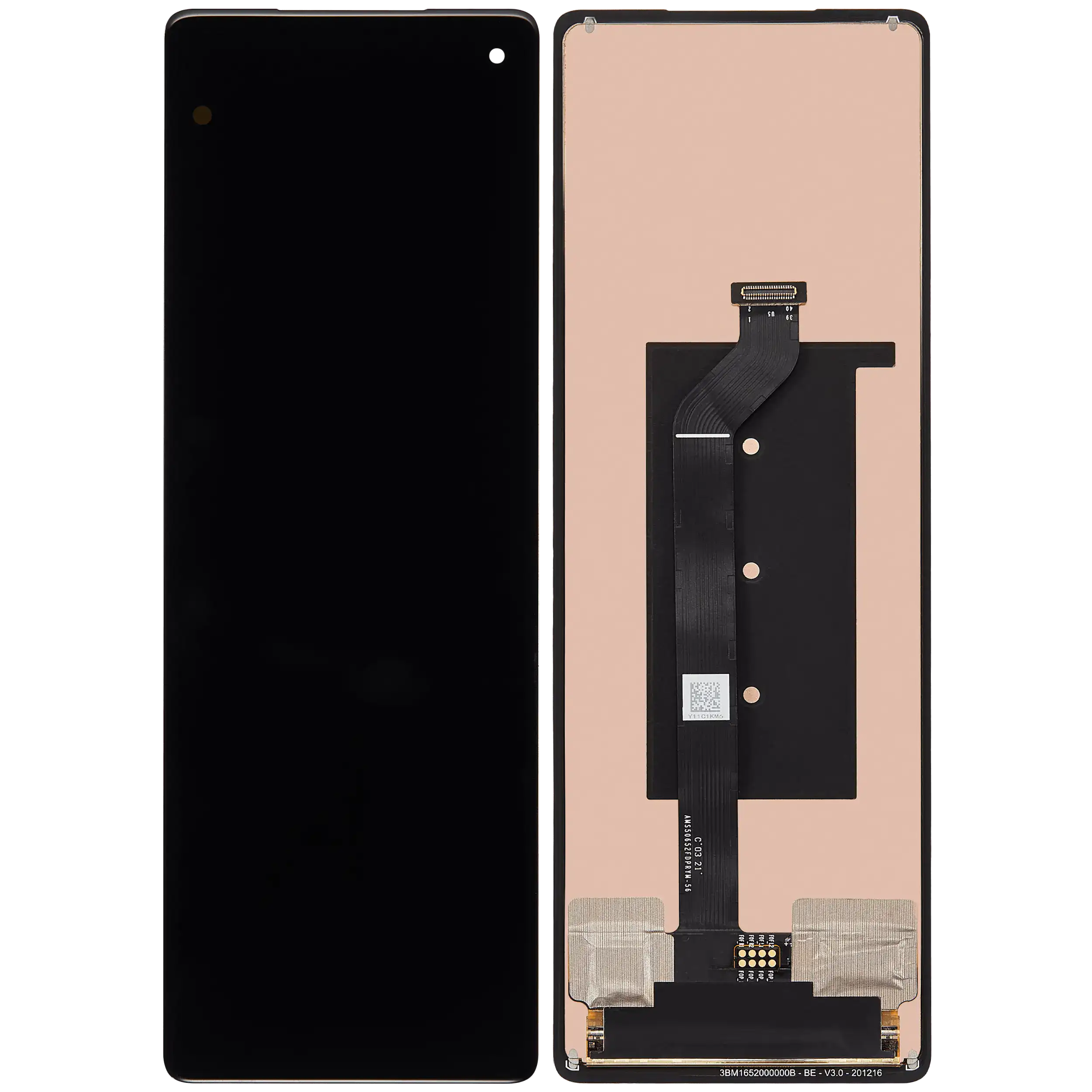 Outer OLED Display for Xiaomi Mi Mix Fold (Refurbished, all colors)