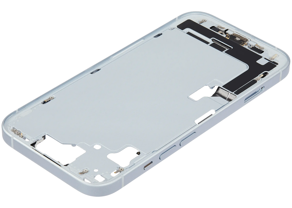 Original Apple-Ausbau A gebraucht – iPhone 15 EU / Global Version Rahmen Blau
