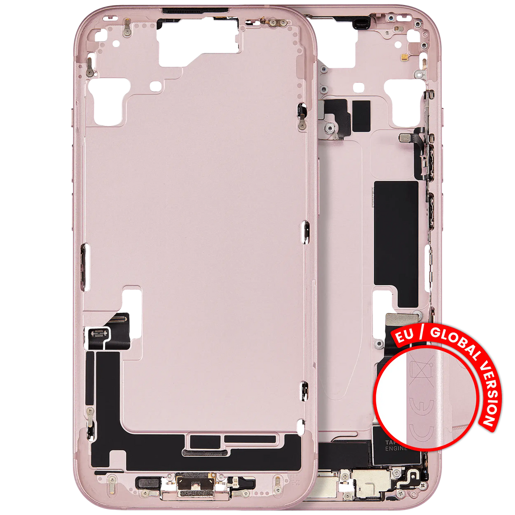Original Apple-Ausbau A gebraucht – iPhone 15 EU / Global Version Rahmen Rosa