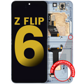 Inner OLED Display with Frame for Samsung Galaxy Z Flip 6 (F741) (US & International) (Refurbished) (Blue)
