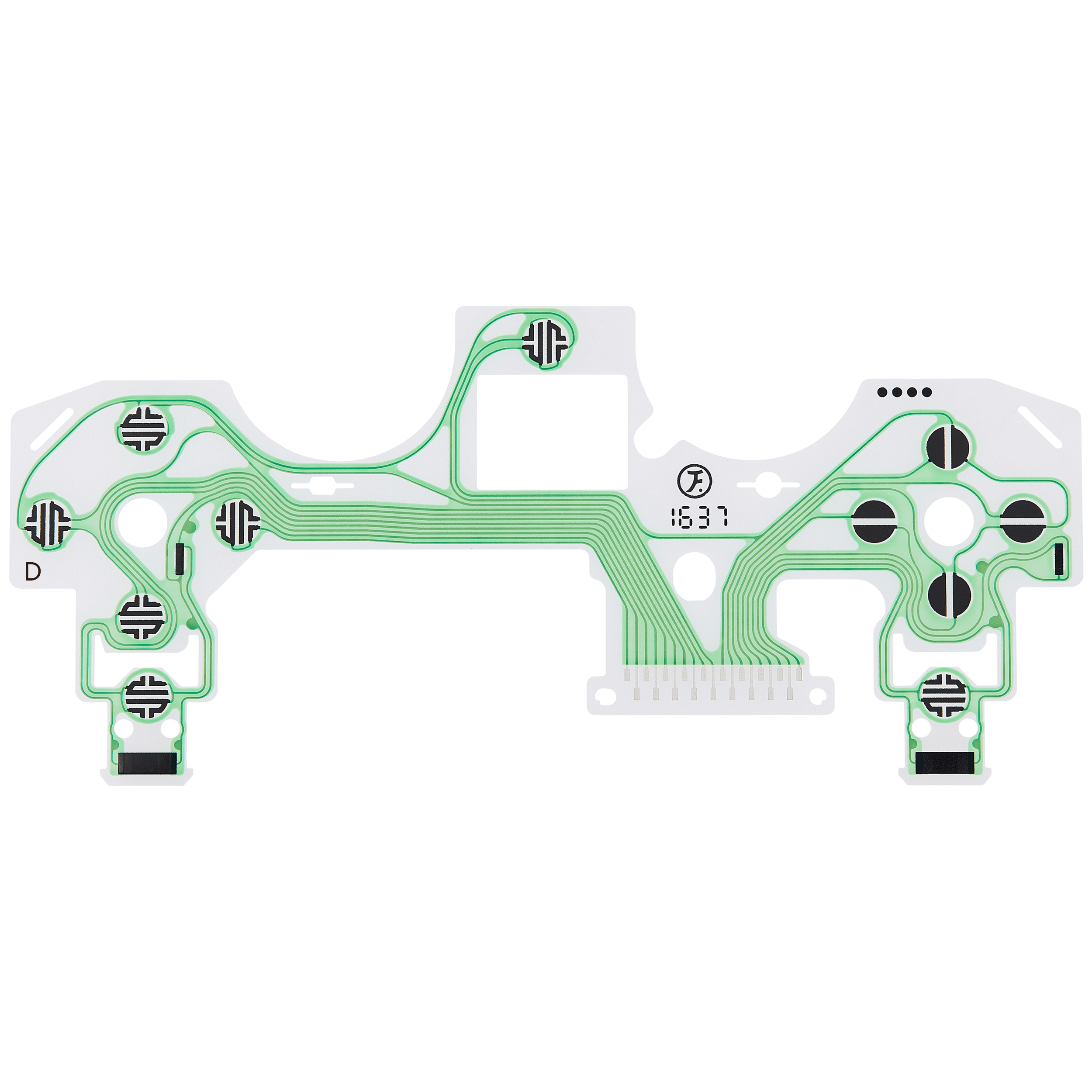 Leitfolie Tastenbandkabel für PlayStation 4 Controller (Version 1: JDS-40)