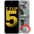 OLED-Display mit Rahmen Samsung Galaxy Z Flip5 5G Refurbished Mint
