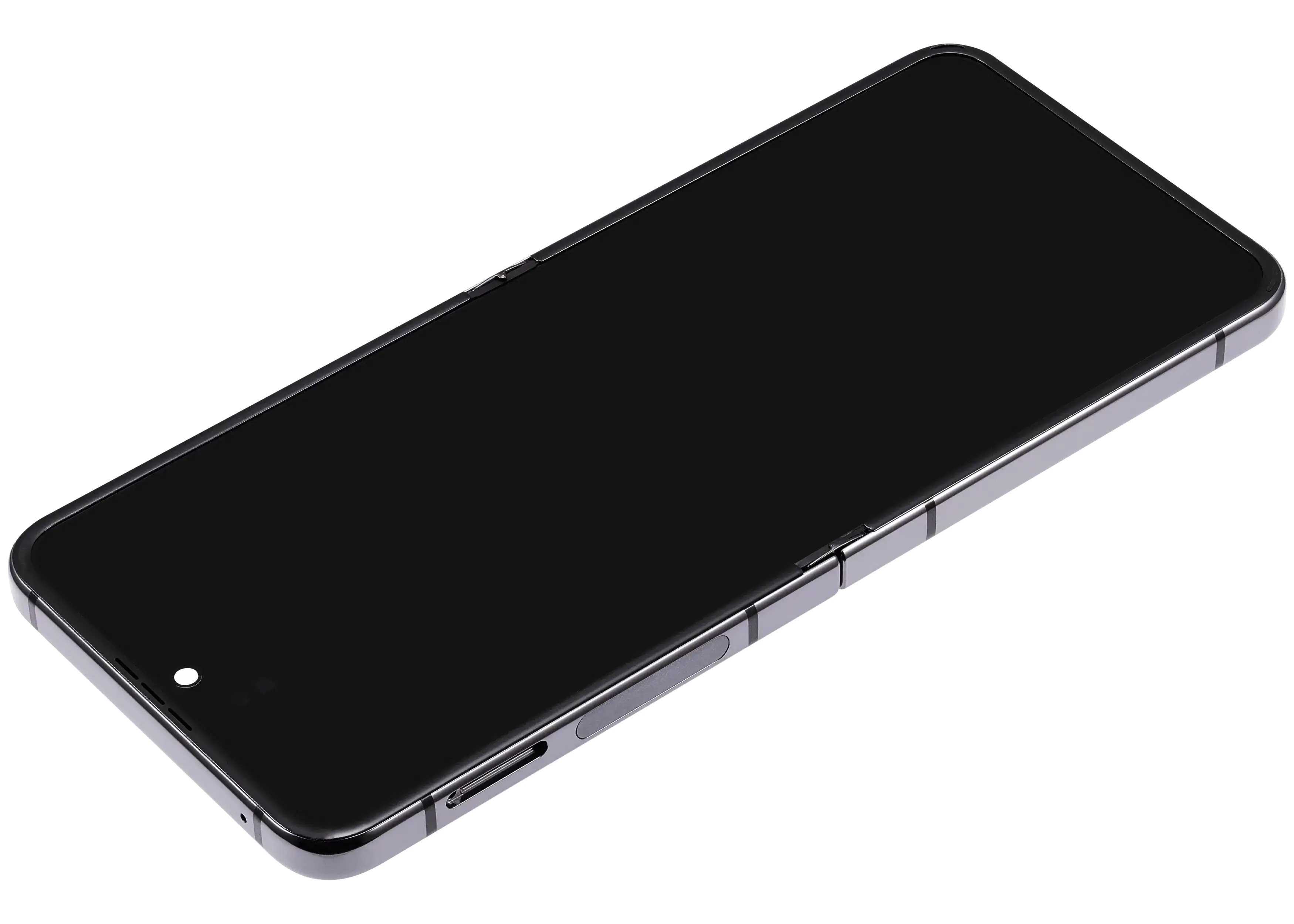 Inner OLED-Display mit Rahmen Compatible für Samsung Galaxy Z Flip 5 5G (F731) (US & International) (Aftermarket Plus) (Grau)