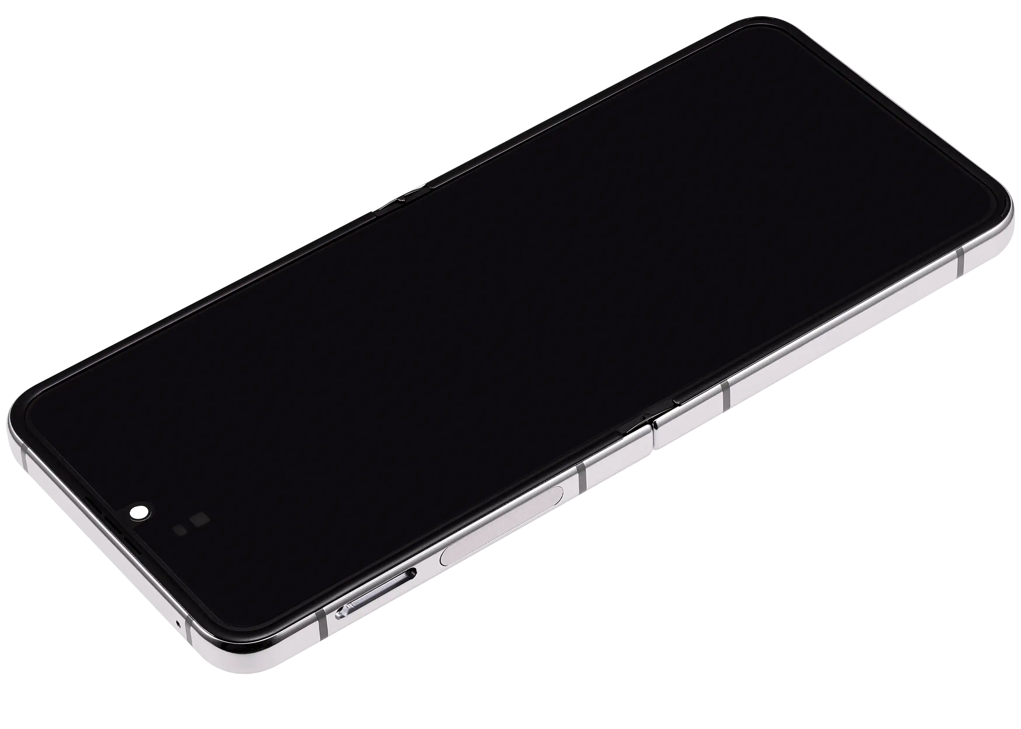 Samsung Galaxy Z Flip 5 Inneres OLED-Display mit Rahmen Cream Aftermarket Plus