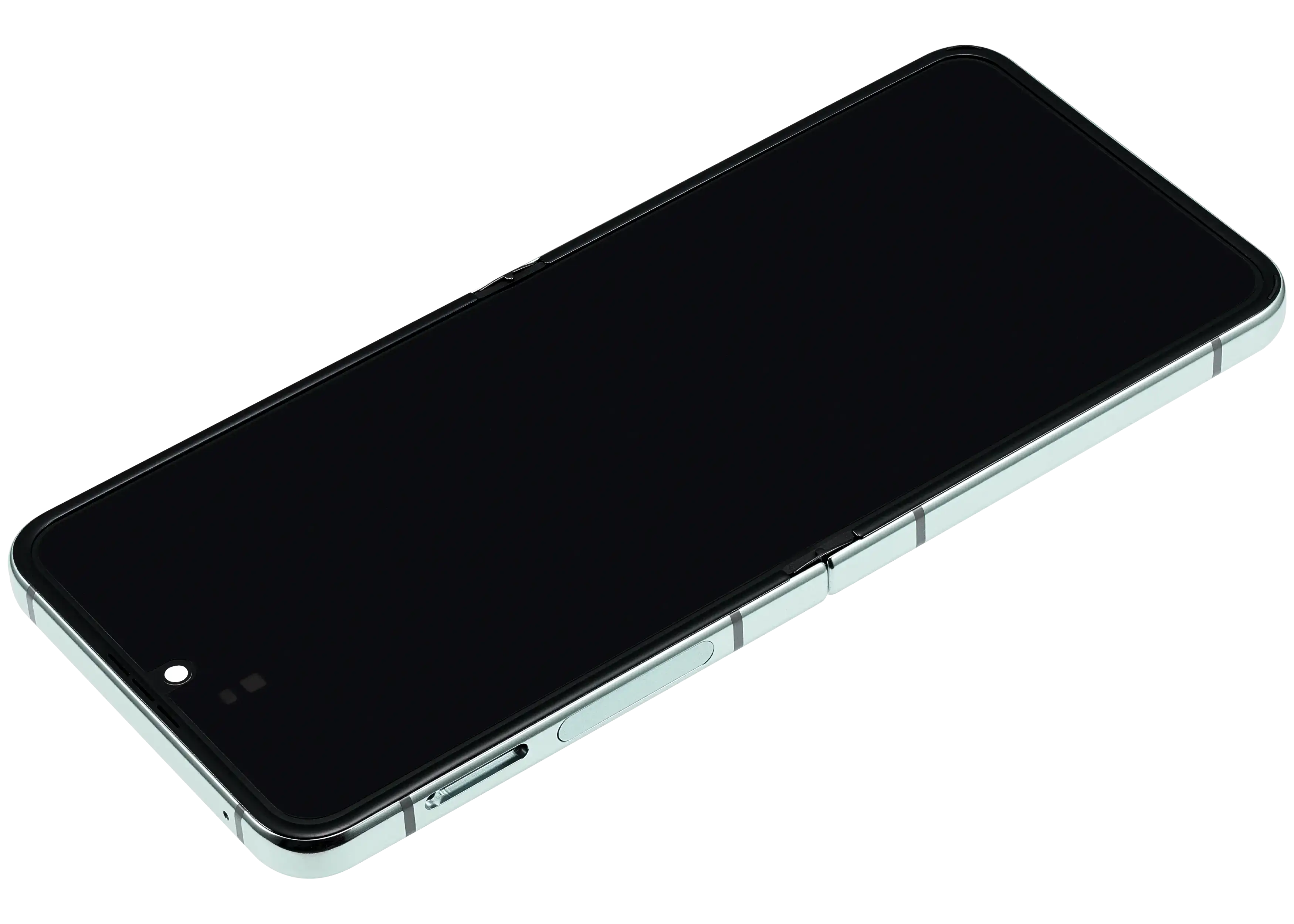 Inner OLED-Display mit Rahmen Compatible für Samsung Galaxy Z Flip 5 5G (F731) (US & International) (Aftermarket Plus) (Grün)