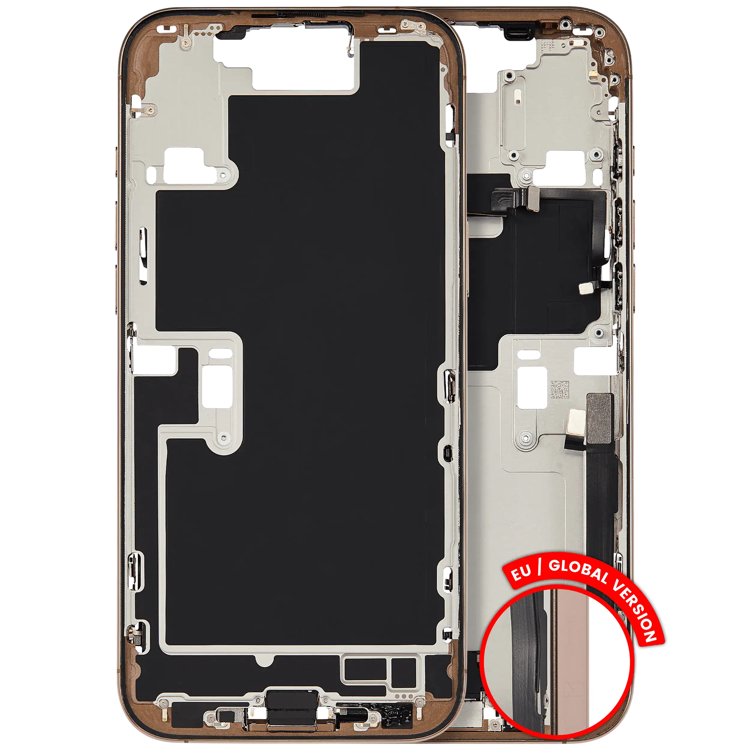 Original Apple-Ausbau A gebraucht – iPhone 16 Pro Max EU / Rahmen Wüstensand