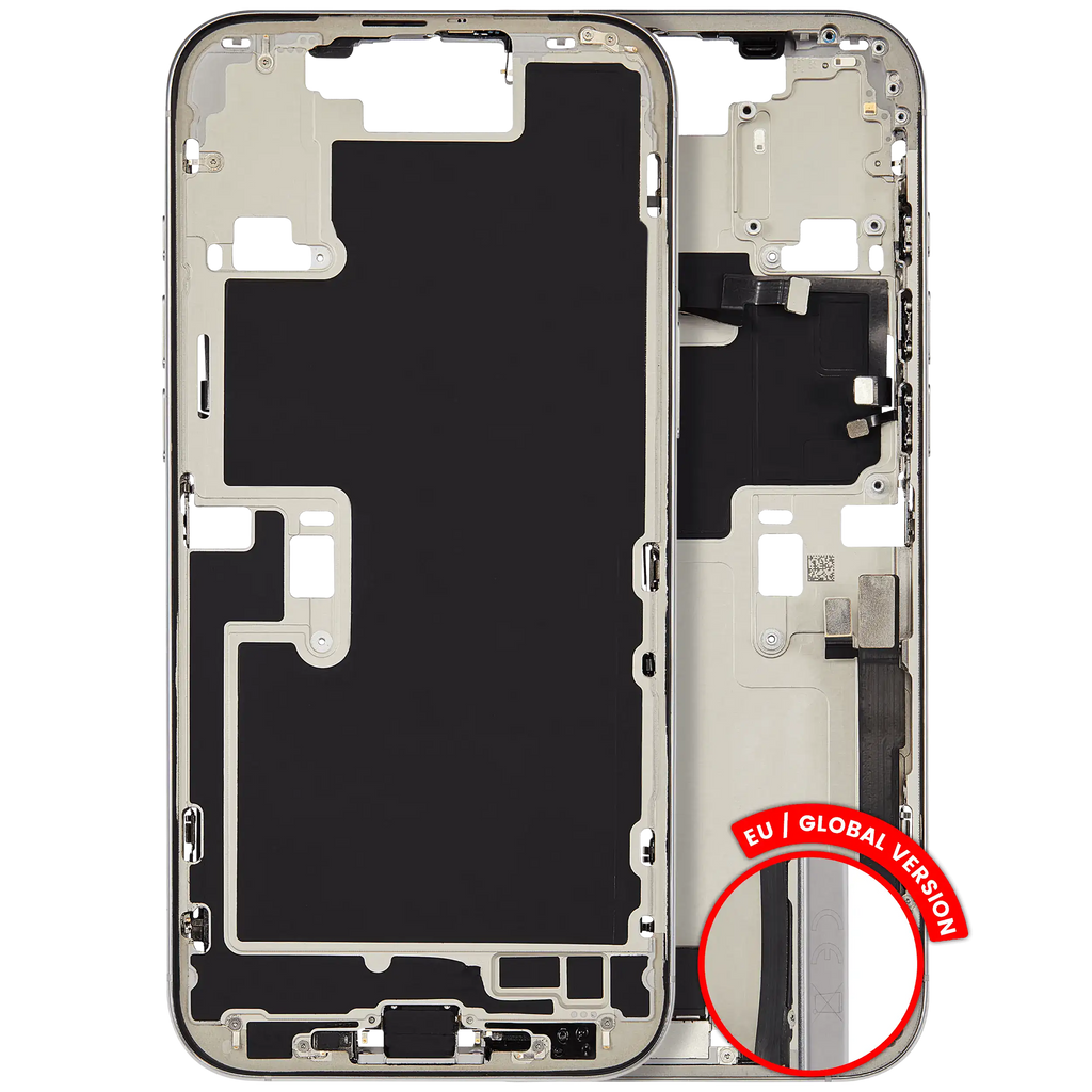 Original Apple-Ausbau A gebraucht – iPhone 16 Pro Max EU / Rahmen Weiß
