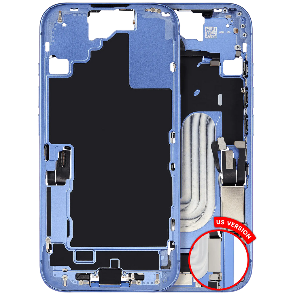 Original Apple-Ausbau B gebraucht – iPhone 16 US Version Rahmen Ultramarine