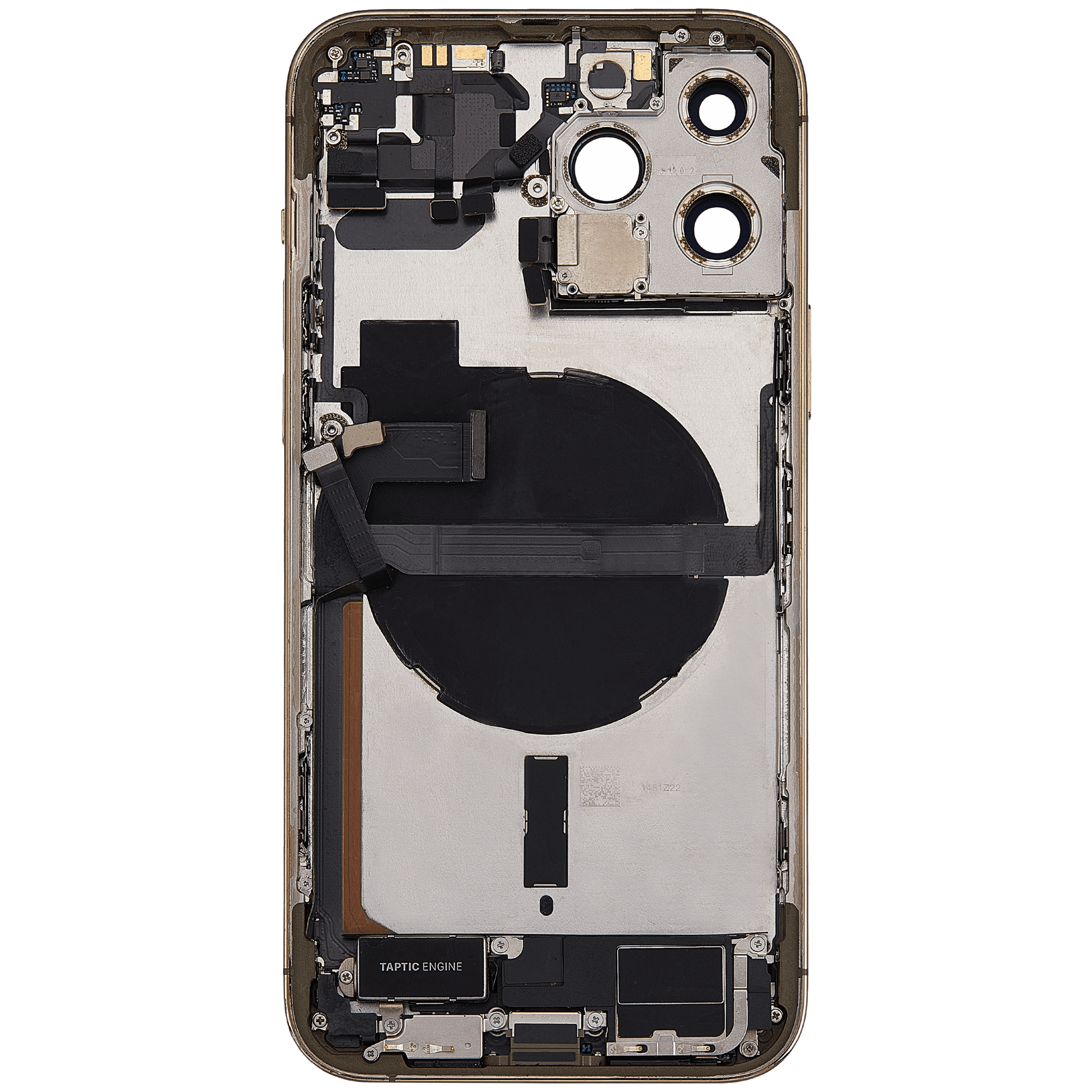 Original Apple-Ausbau A gebraucht – iPhone 13 Pro Max EU / Backcover/Rahmen Gold