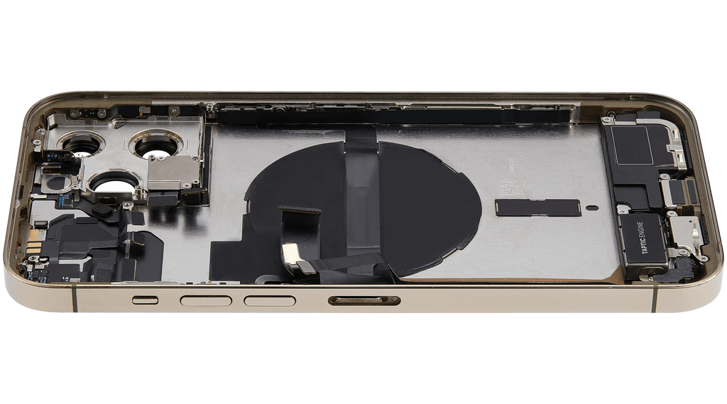 Original Apple-Ausbau A gebraucht – iPhone 13 Pro Max EU / Backcover/Rahmen Gold