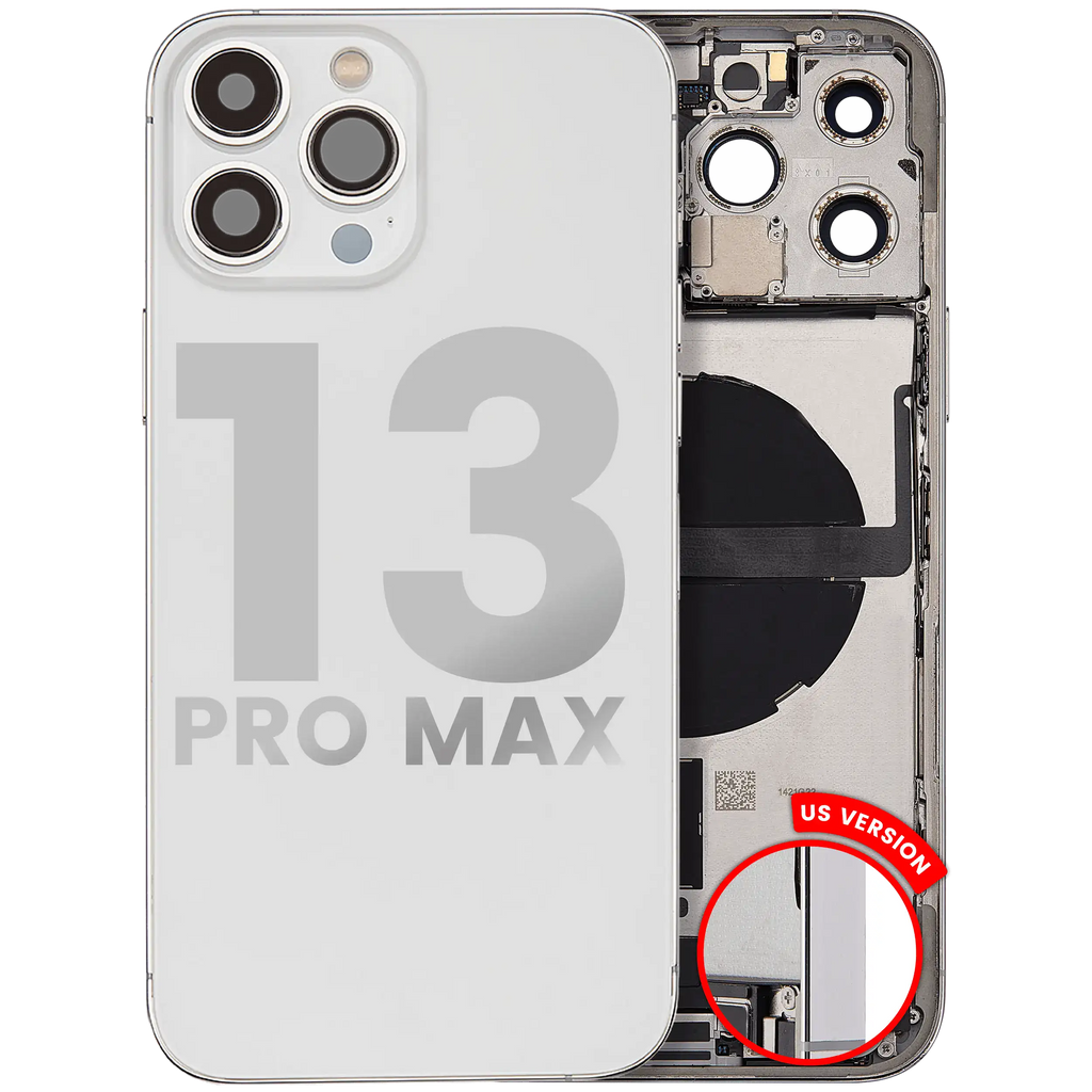 Original Apple-Ausbau C gebraucht – iPhone 13 Pro Max Backcover/Rahmen Silber