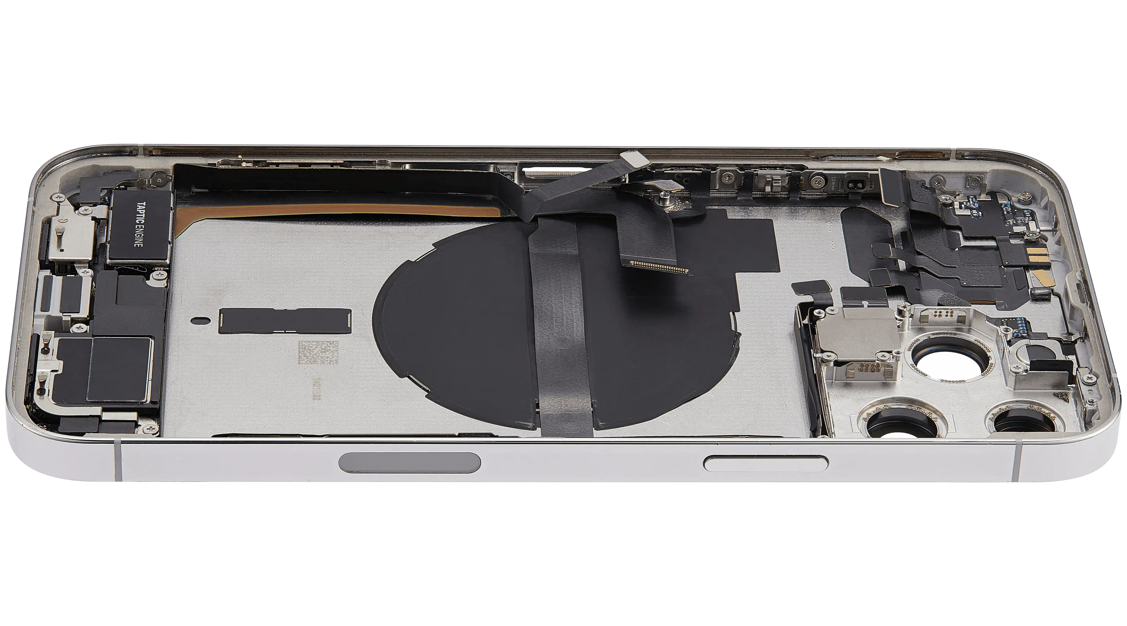 Original Apple-Ausbau B gebraucht – iPhone 13 Pro Max Backcover/Rahmen Silber