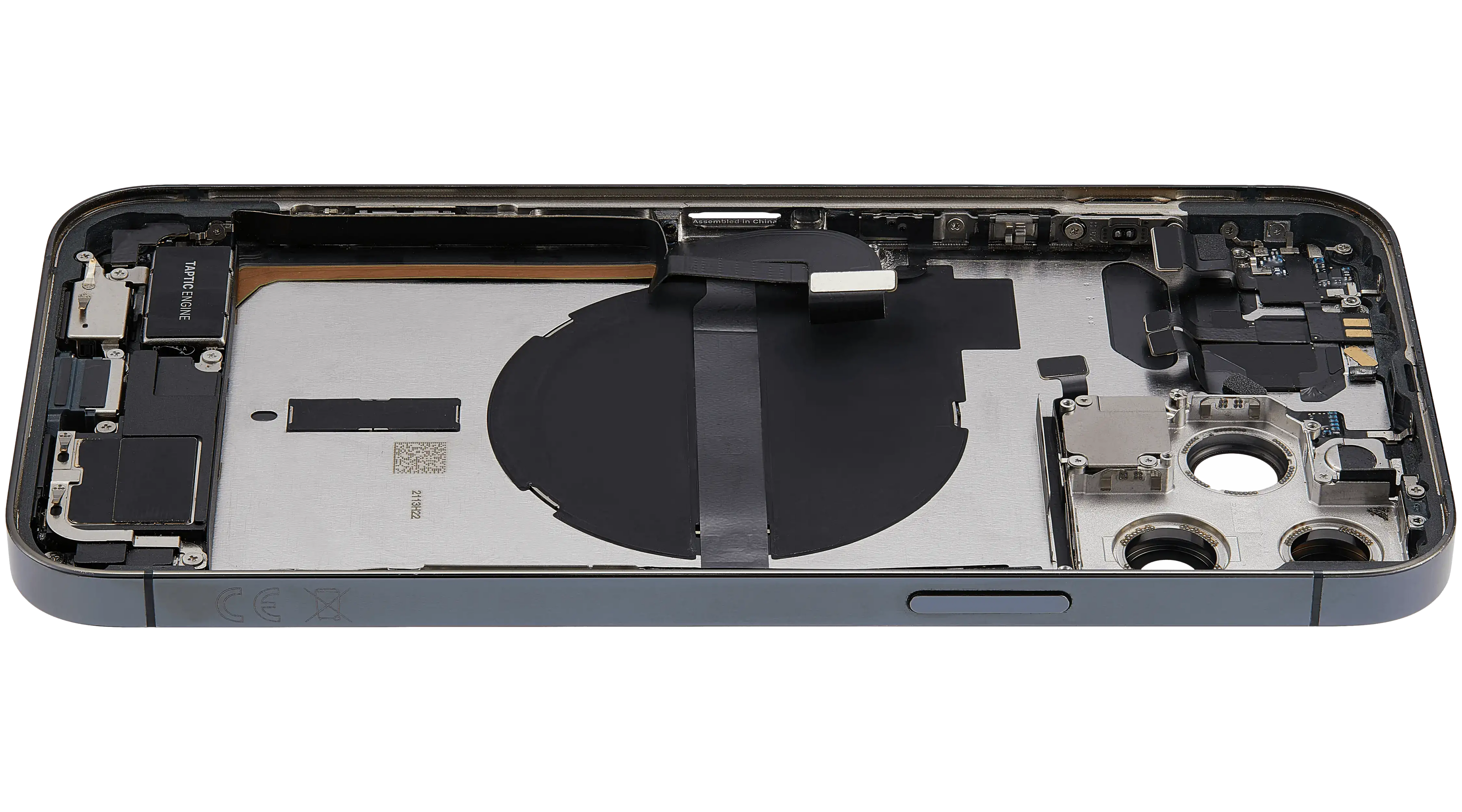 Original Apple-Ausbau C gebraucht – iPhone 13 Pro Backcover/Rahmen Alpine Grün