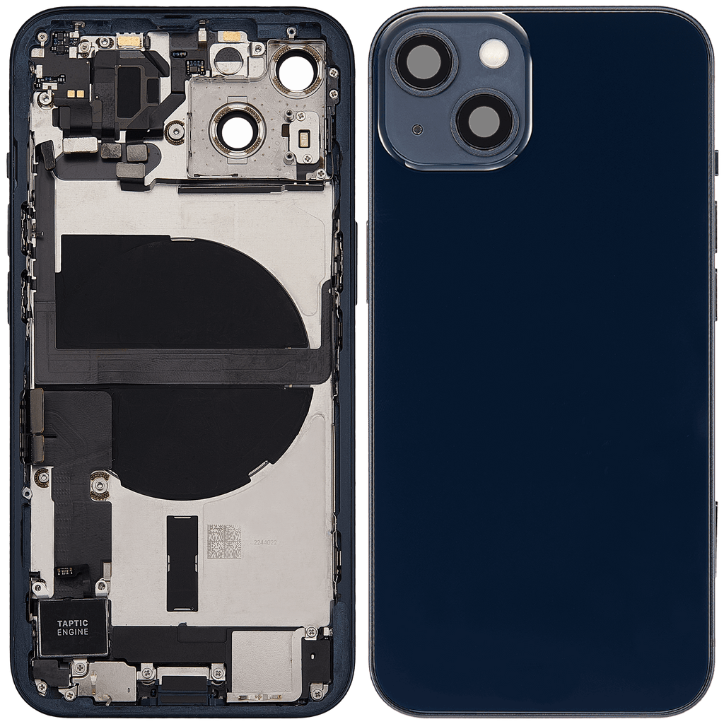 Original Apple-Ausbau C gebraucht – iPhone 13 EU / Backcover/Rahmen Mitternacht