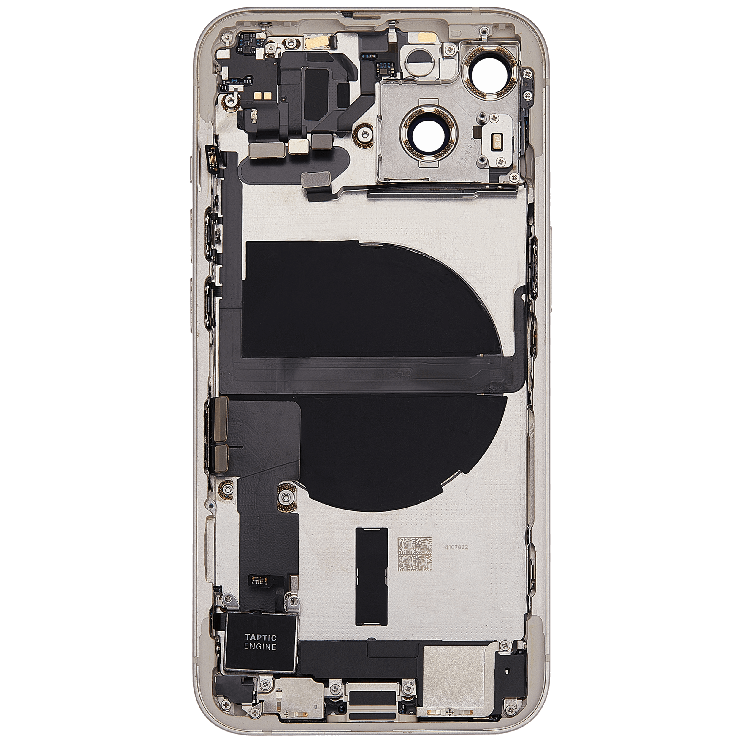 Original Apple-Ausbau B gebraucht – iPhone 13 EU / Backcover/Rahmen Polarstern