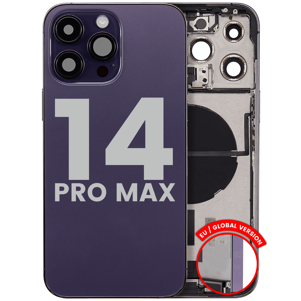 Original Apple-Ausbau B gebraucht – iPhone 14 Pro Backcover/Rahmen Deep Violett
