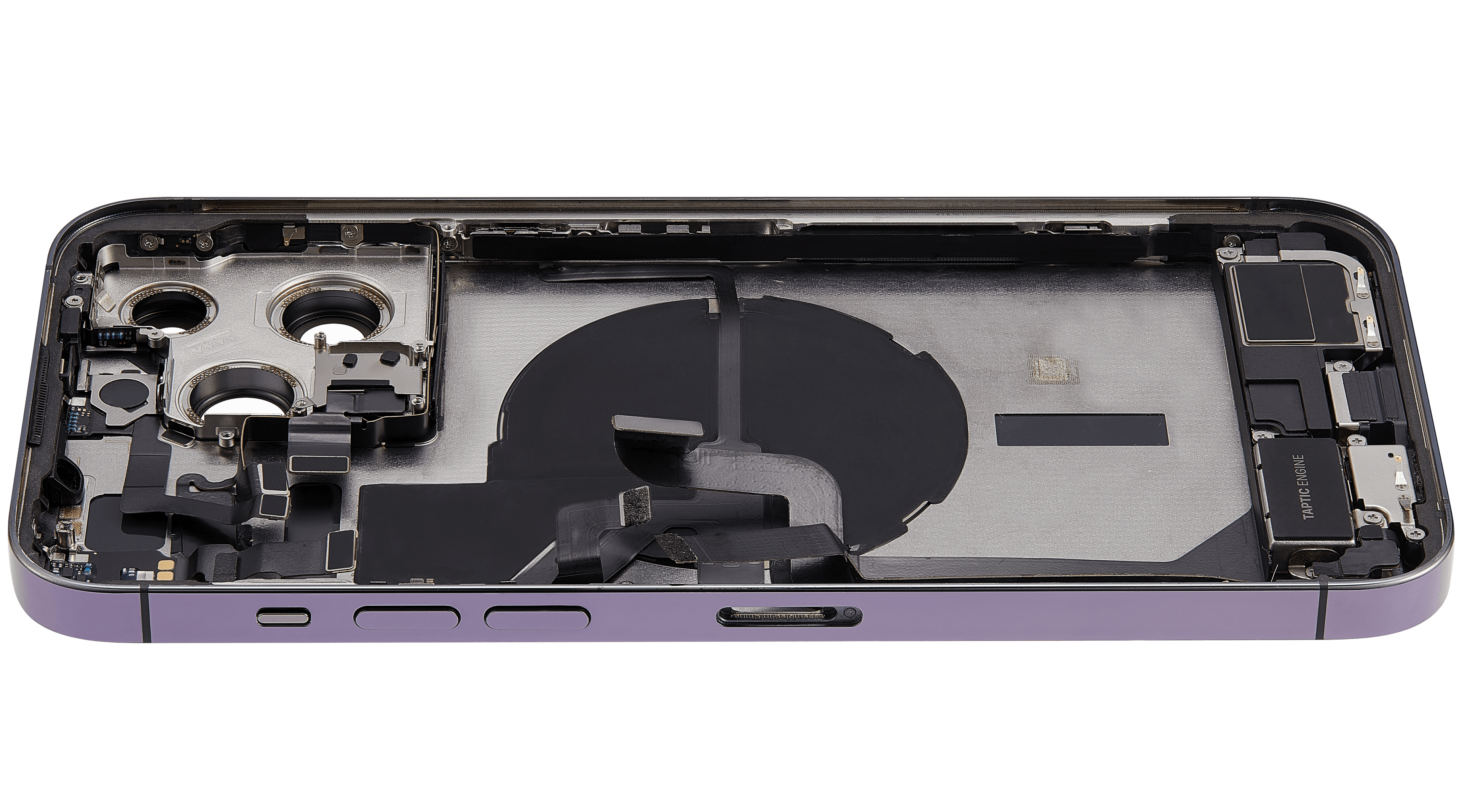 Original Apple-Ausbau B gebraucht – iPhone 14 Pro Backcover/Rahmen Deep Violett
