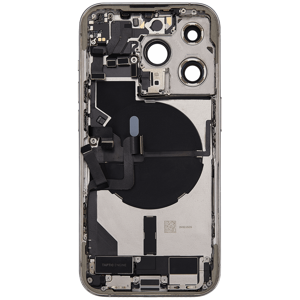 Original Apple-Ausbau C gebraucht – iPhone 14 Pro Backcover/Rahmen Silber