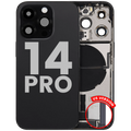 Original Apple-Ausbau C gebraucht – iPhone 14 Pro Backcover/Rahmen Space Schwarz