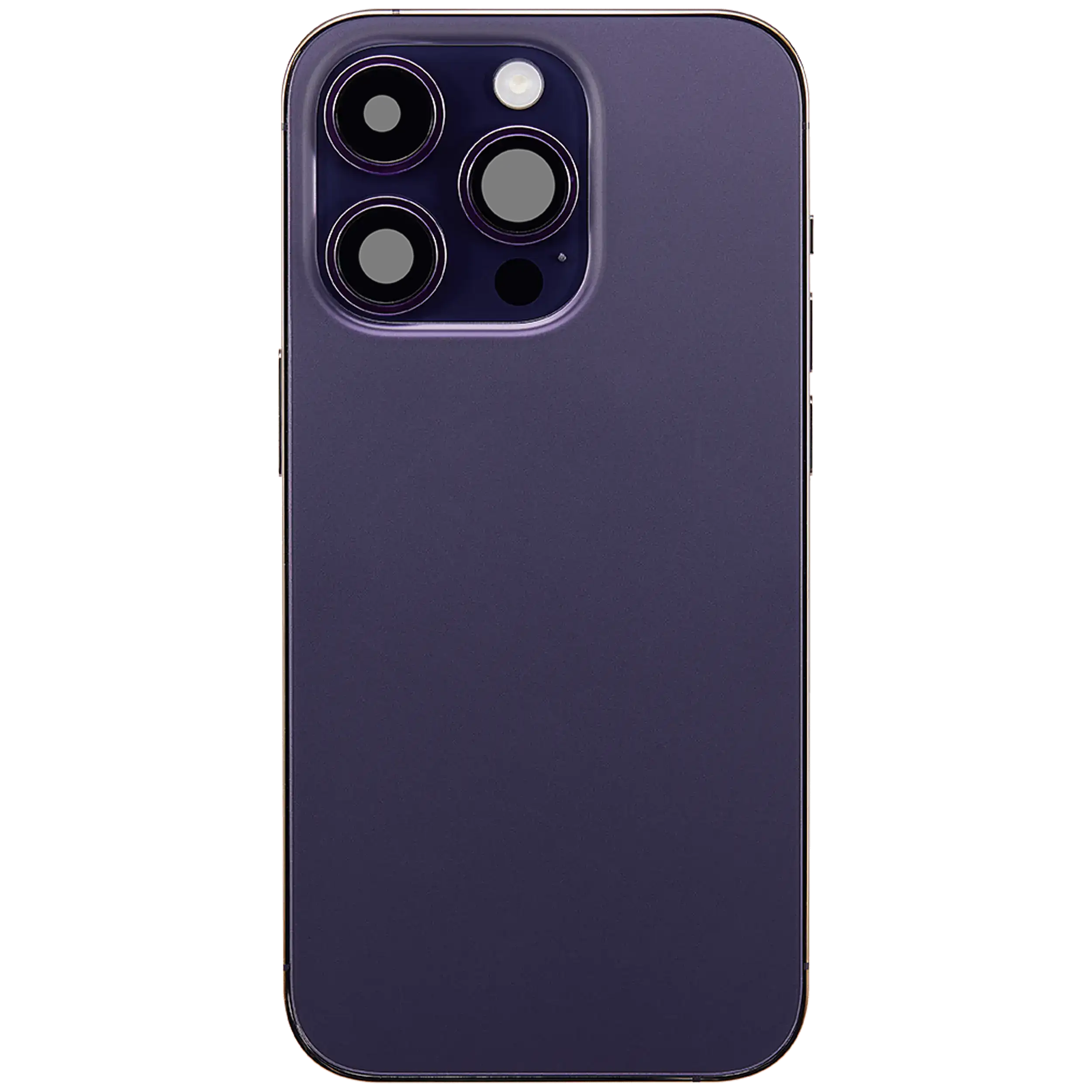Original Apple-Ausbau A gebraucht – iPhone 14 Pro Backcover/Rahmen Deep Violett