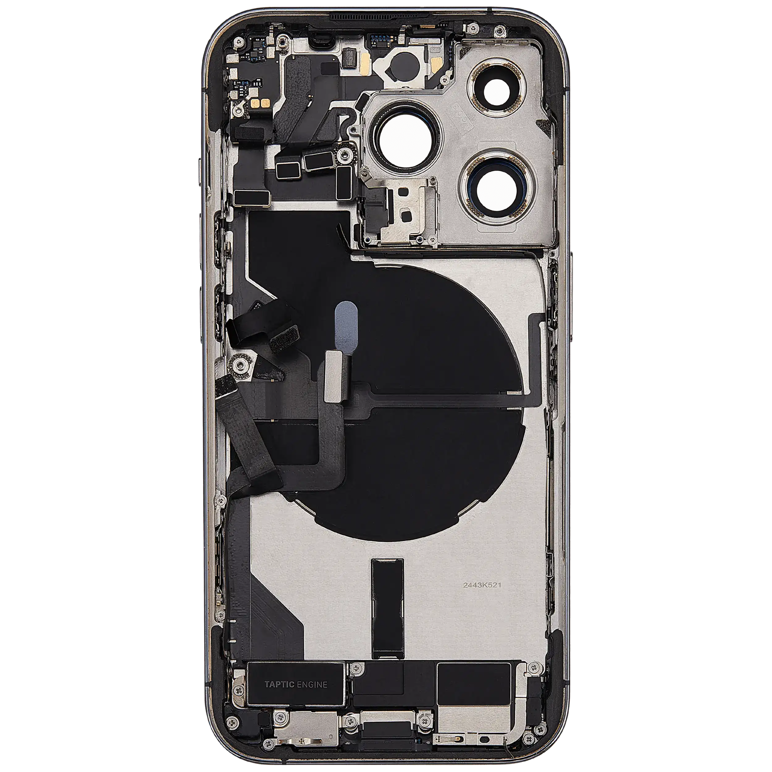 Original Apple-Ausbau A gebraucht – iPhone 14 Pro Backcover/Rahmen Deep Violett