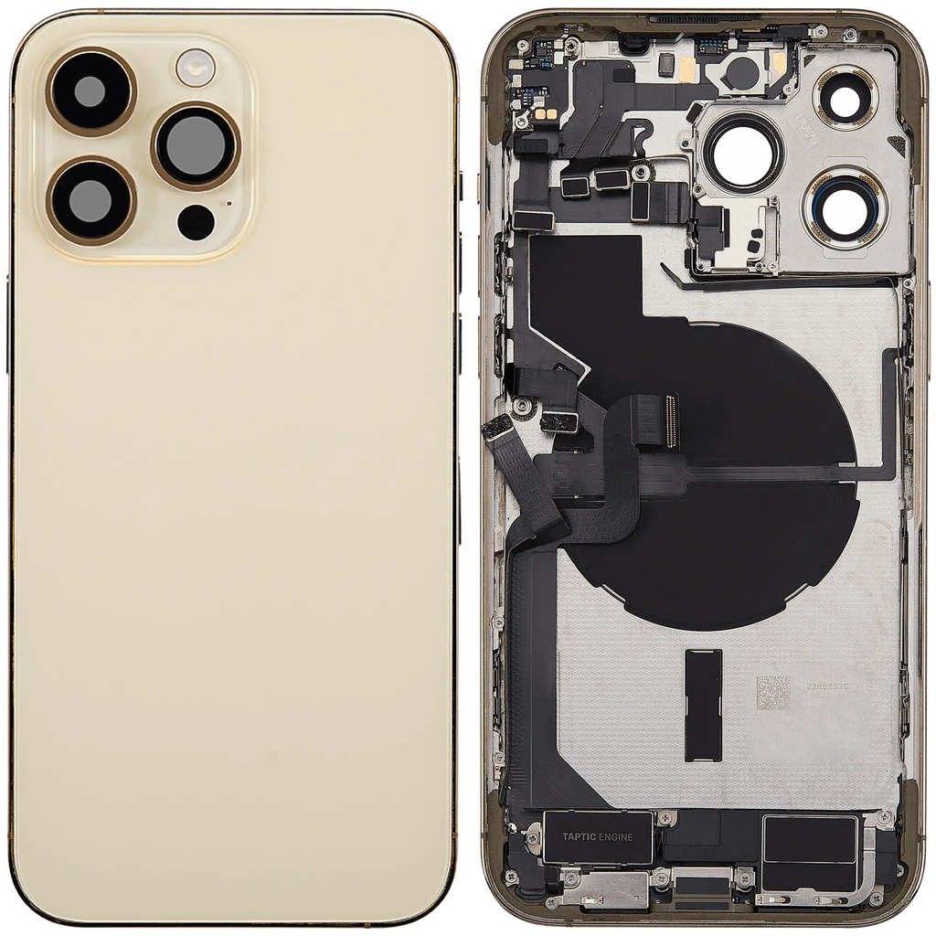 Original Apple-Ausbau A gebraucht – iPhone 14 Pro Max Backcover/Rahmen Gold