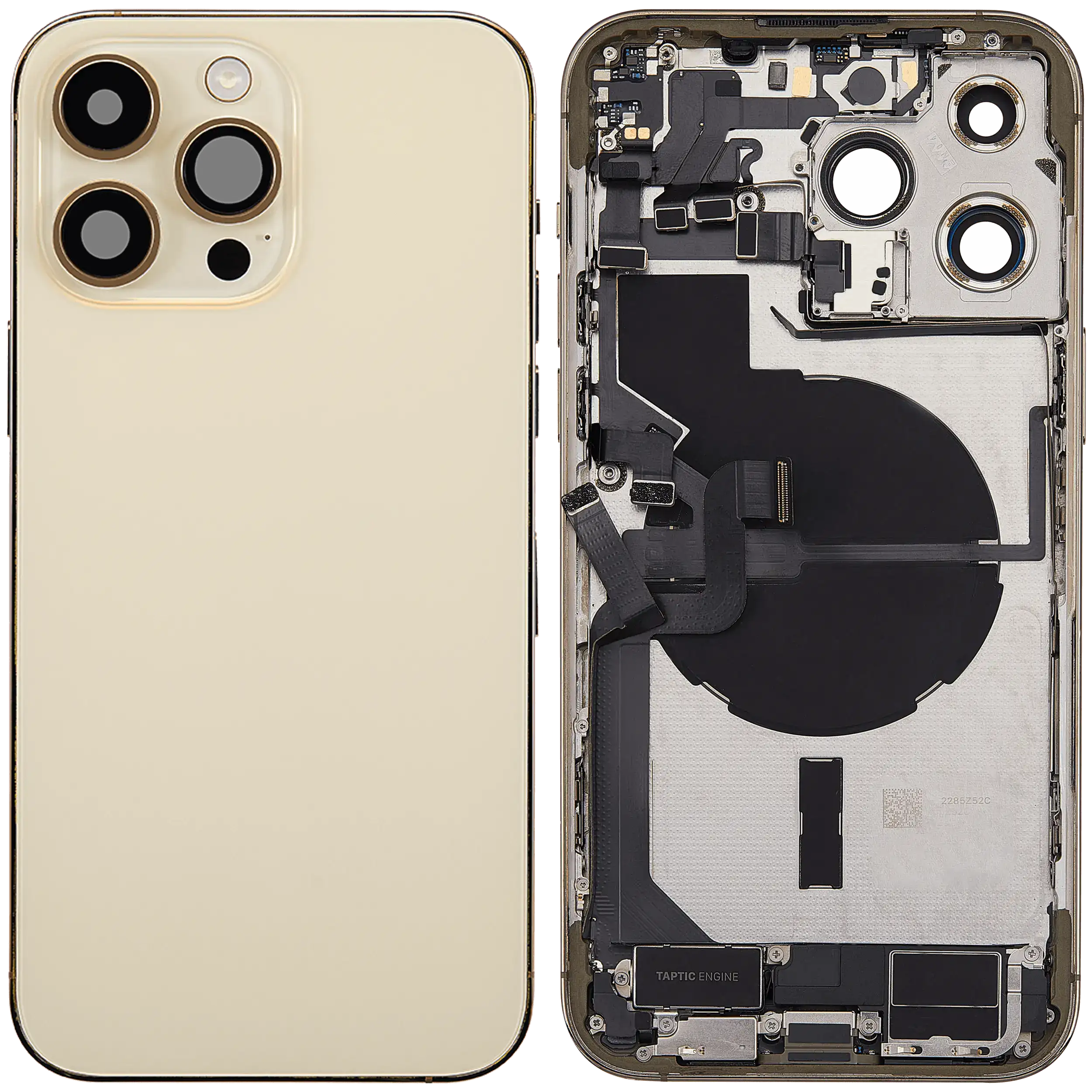 Original Apple-Ausbau A gebraucht – iPhone 14 Pro Max Backcover/Rahmen Gold