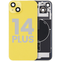 Back Cover with MagSafe Magnet, NFC, and Flash Flex Cable for iPhone 14 Plus (Used OEM Removal, Quality C) (Yellow)