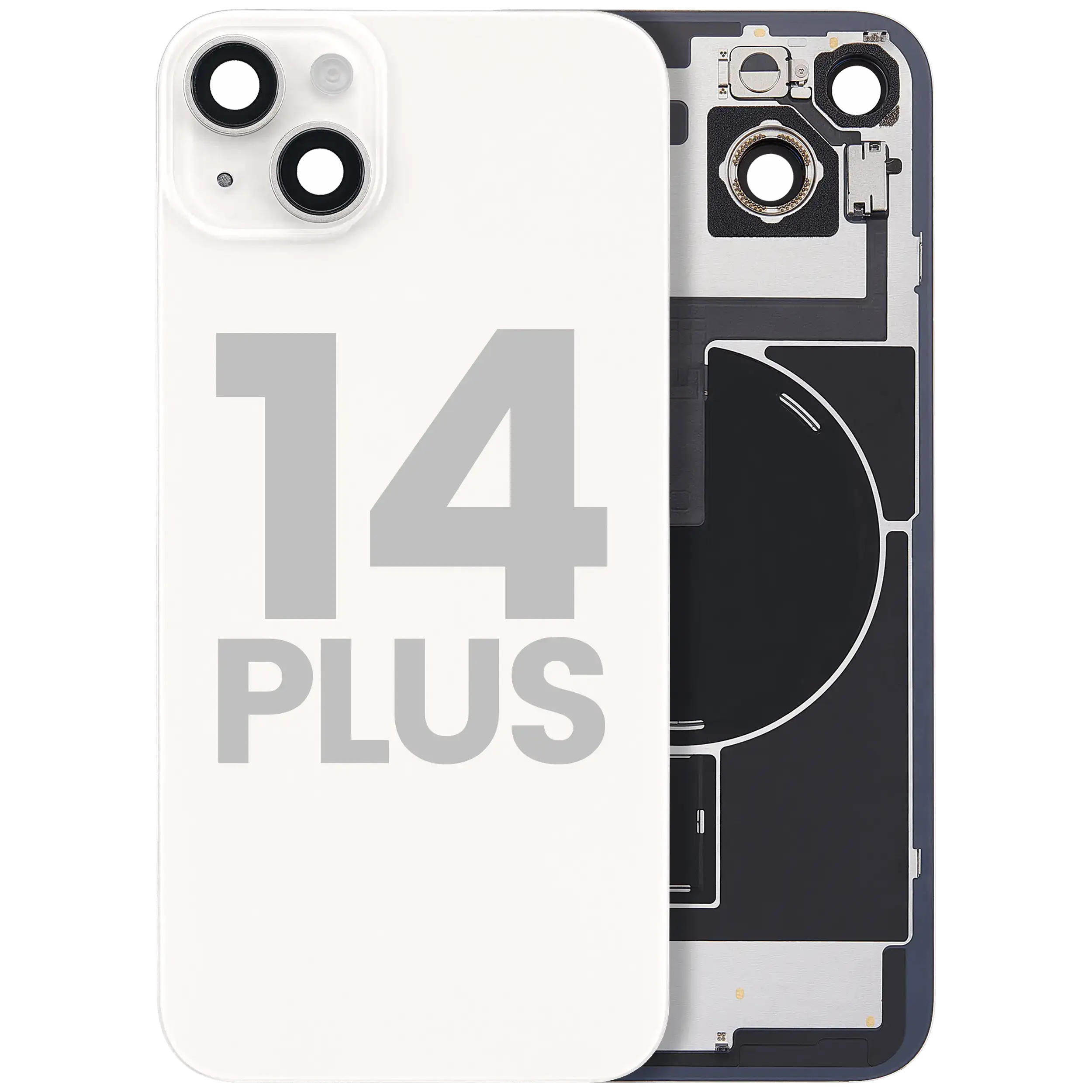 Original Apple-Ausbau C gebraucht – iPhone 14 Plus Backcover Polarstern