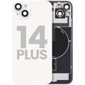 Backcover mit MagSafe & NFC+Blitz-Flexkabel für i14 Plus (OEM A) Starlight