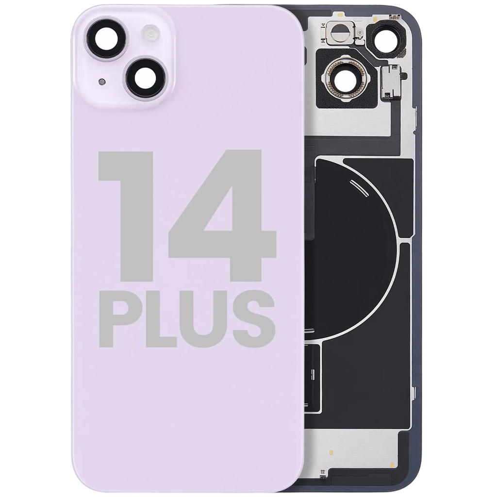 Original Apple-Ausbau B gebraucht – iPhone 14 Plus Backcover Violett