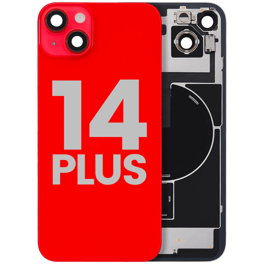 Backcover iPhone 14 Plus Rot gebrauchter OEM-Ausbau, Qualität B mit MagSafe