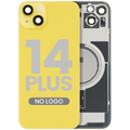 Backcover mit MagSafe-Magnet für iPhone 14 Plus (Aftermarket) (Gelb) (Ohne Logo)