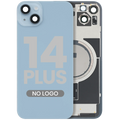 Backcover mit MagSafe-Magnet für iPhone 14 Plus (Nachmarkt) (Blau) (ohne Logo)
