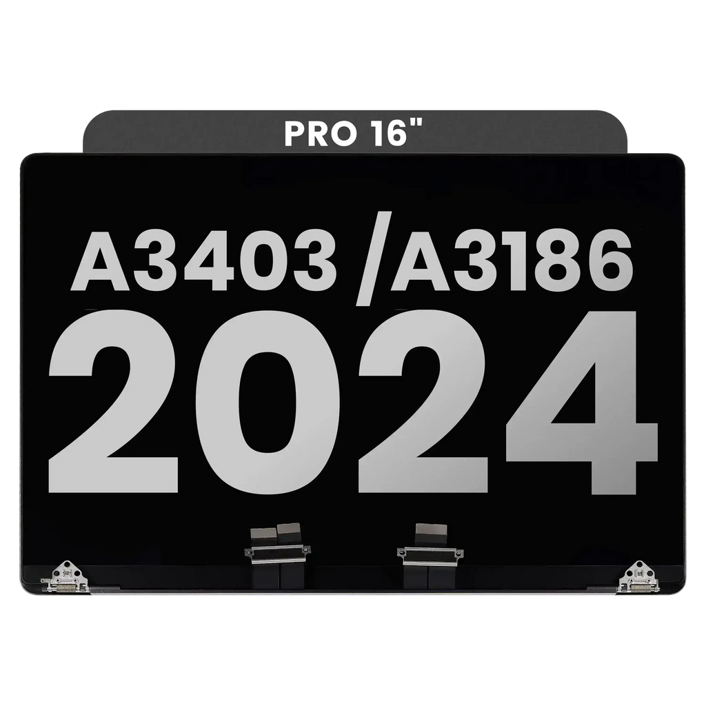 LCD-Display MacBook Pro 16 A3403/A3186 (2024) Gebraucht OEM A Space Schwarz