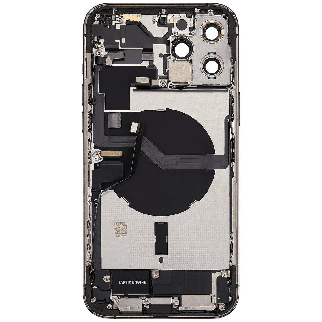 Original Apple-Ausbau B gebraucht – iPhone 12 Pro Max Backcover/Rahmen Graphit