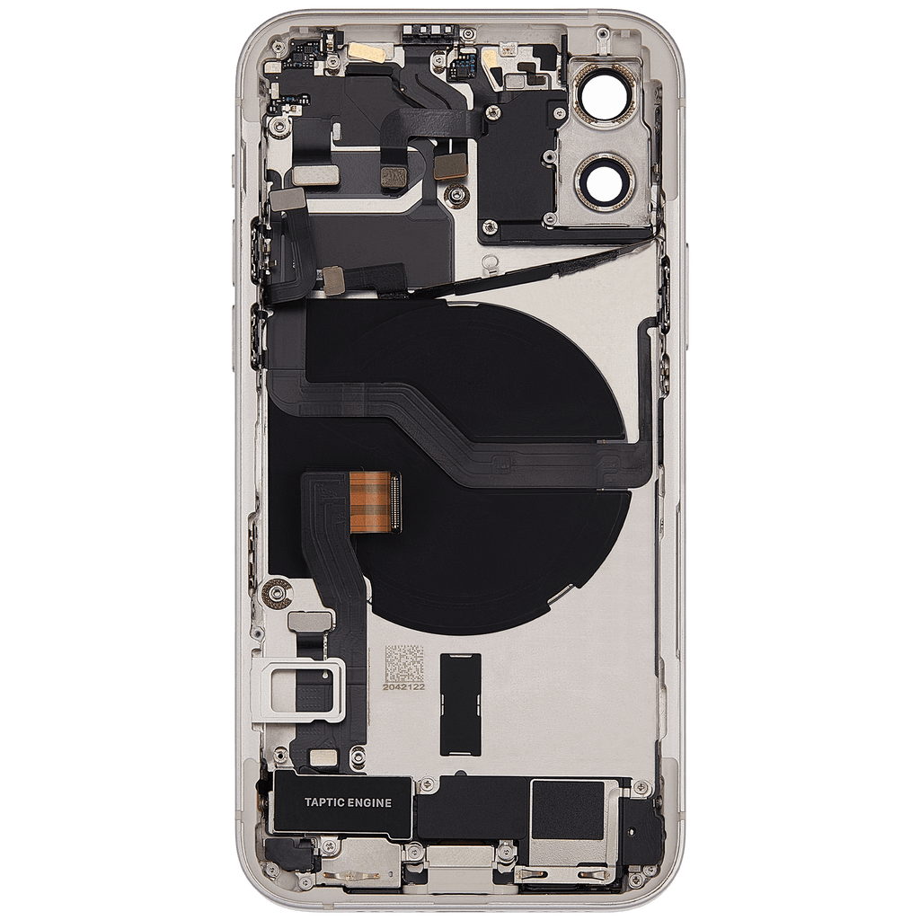 Original Apple-Ausbau C gebraucht – iPhone 12 US Version Backcover/Rahmen Weiß