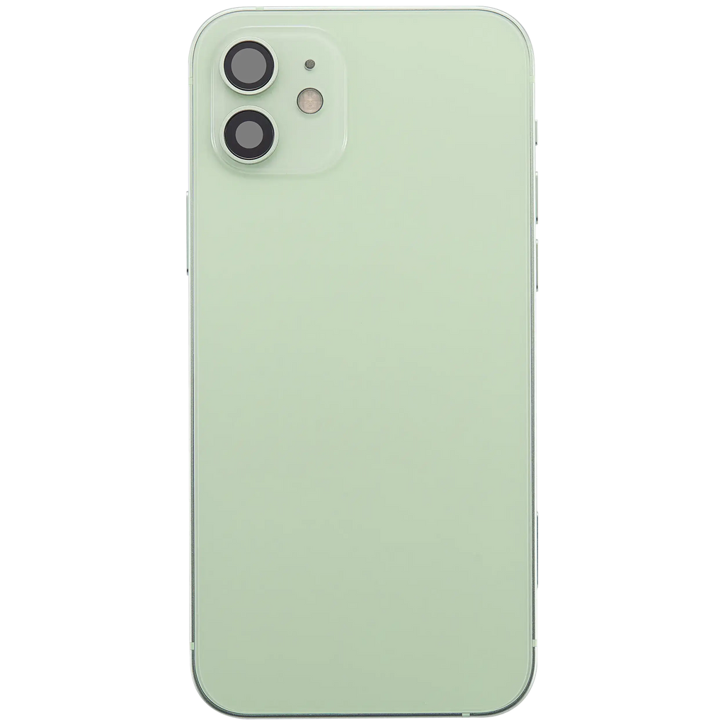 Original Apple-Ausbau C gebraucht – iPhone 12 US Version Backcover/Rahmen Grün