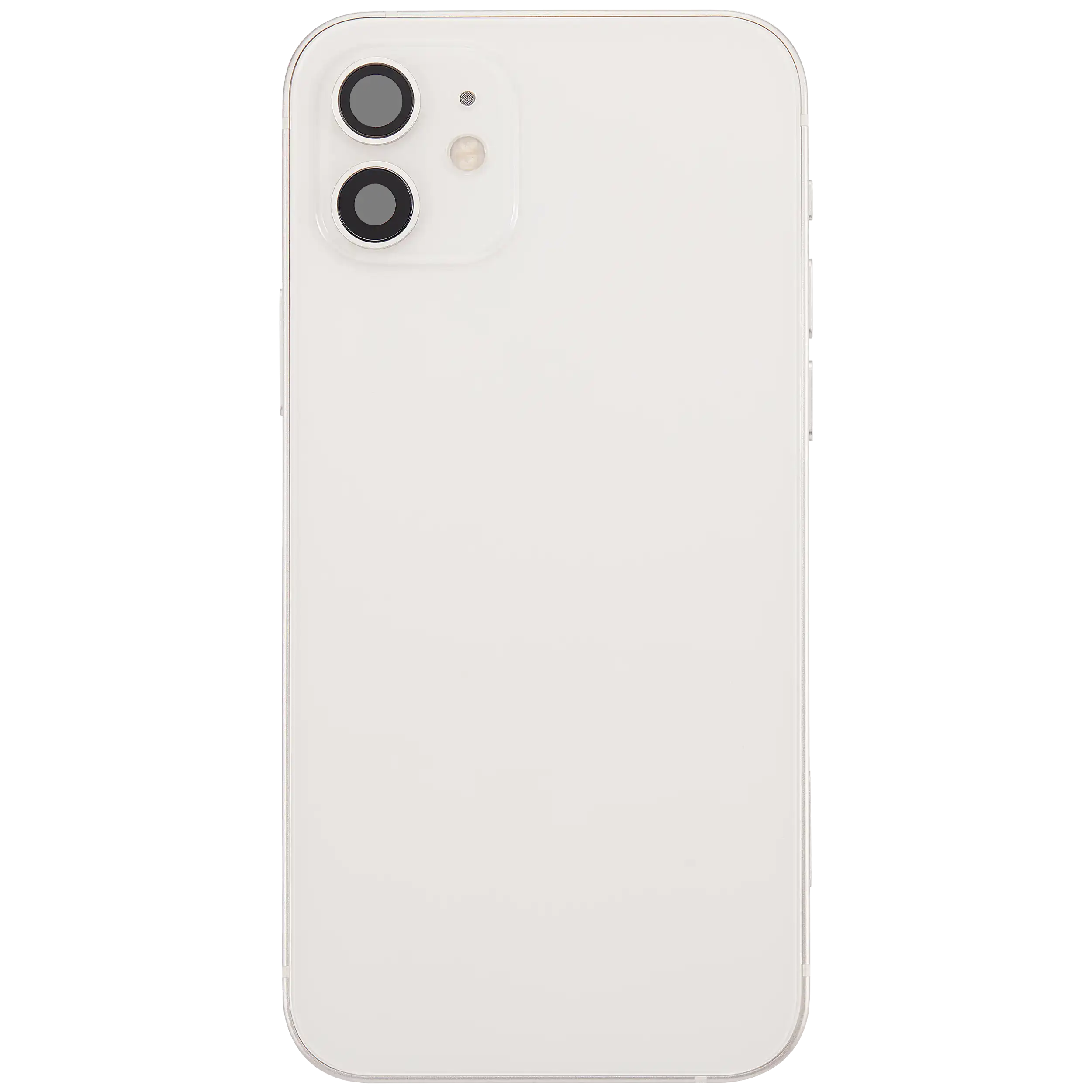 Original Apple-Ausbau B gebraucht – iPhone 12 US Version Backcover/Rahmen Weiß