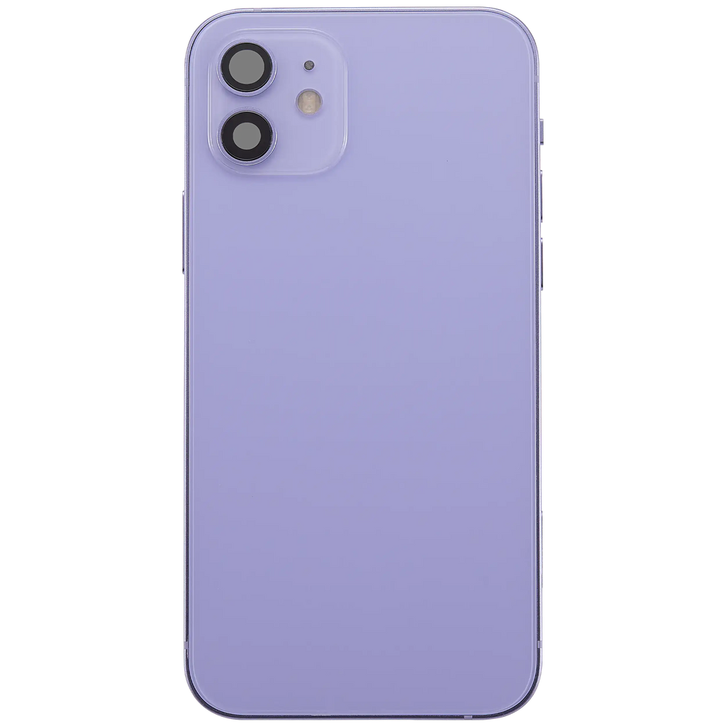 Original Apple-Ausbau B gebraucht – iPhone 12 Backcover/Rahmen Violett