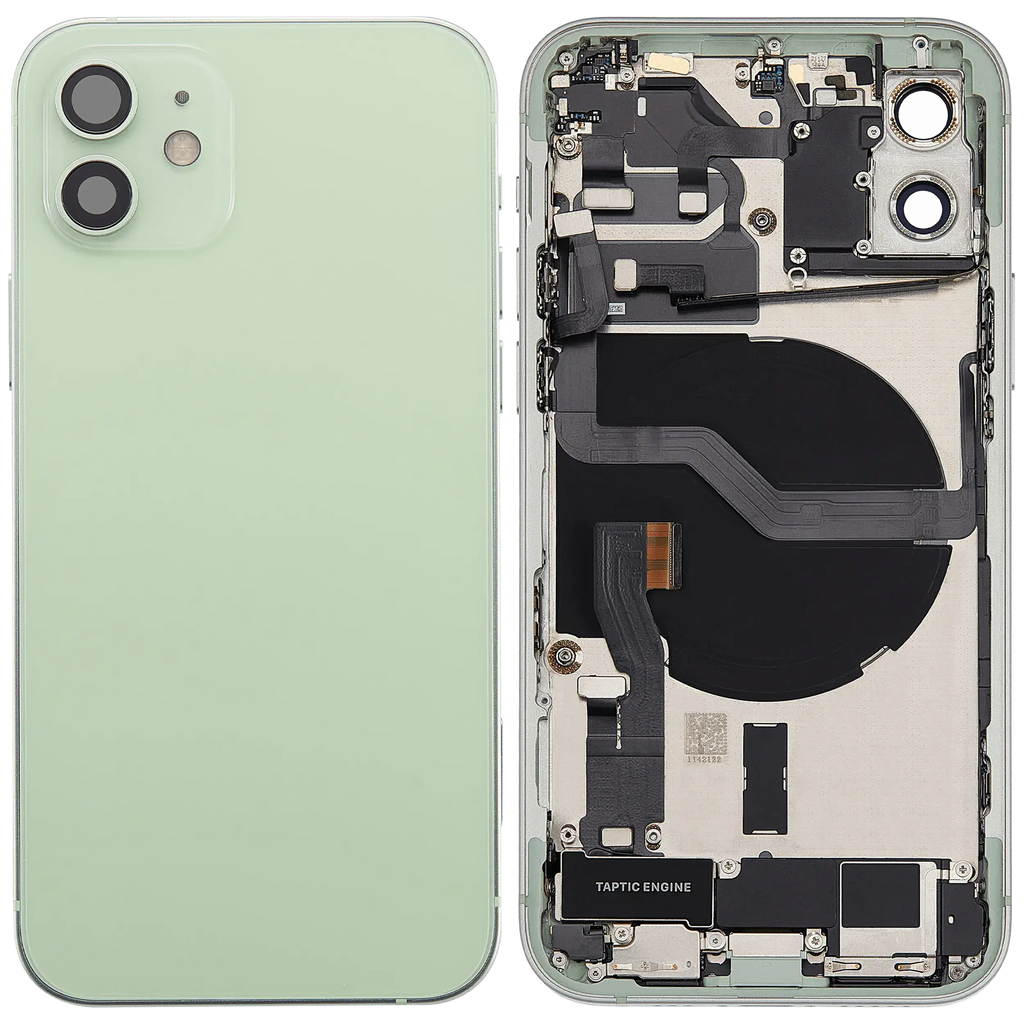 Original Apple-Ausbau C gebraucht – iPhone 12 EU / Backcover/Rahmen Grün