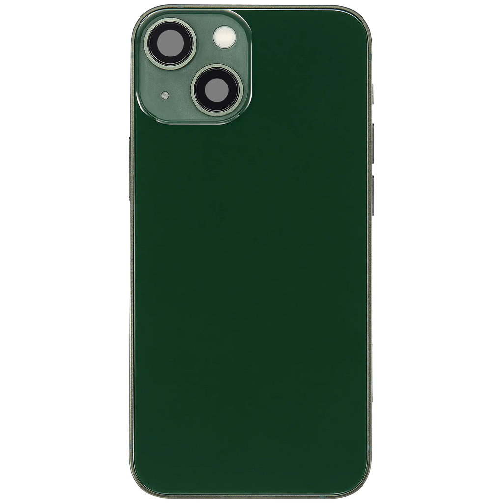 Original Apple-Ausbau C gebraucht – iPhone 13 Mini Backcover/Rahmen Grün
