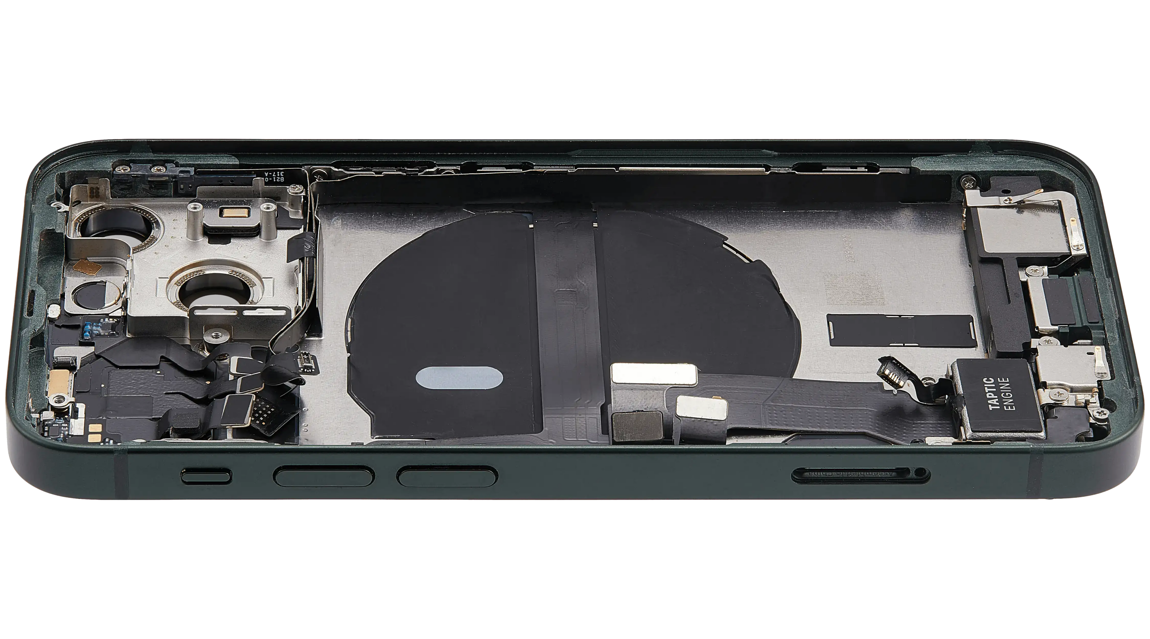 Original Apple-Ausbau C gebraucht – iPhone 13 Mini Backcover/Rahmen Grün
