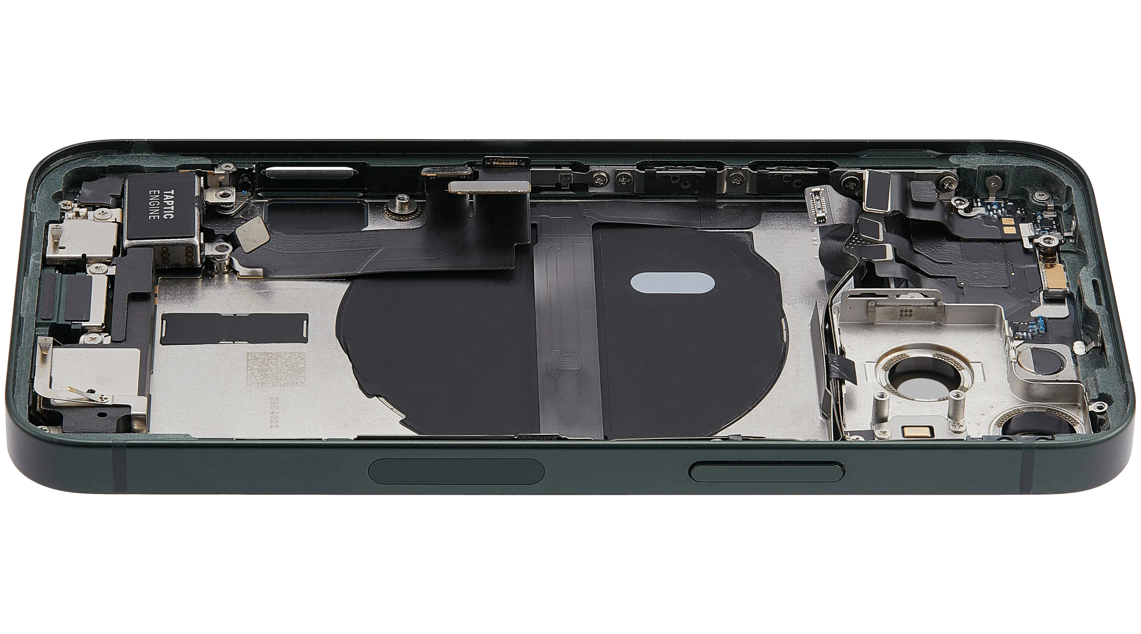 Original Apple-Ausbau C gebraucht – iPhone 13 Mini Backcover/Rahmen Grün