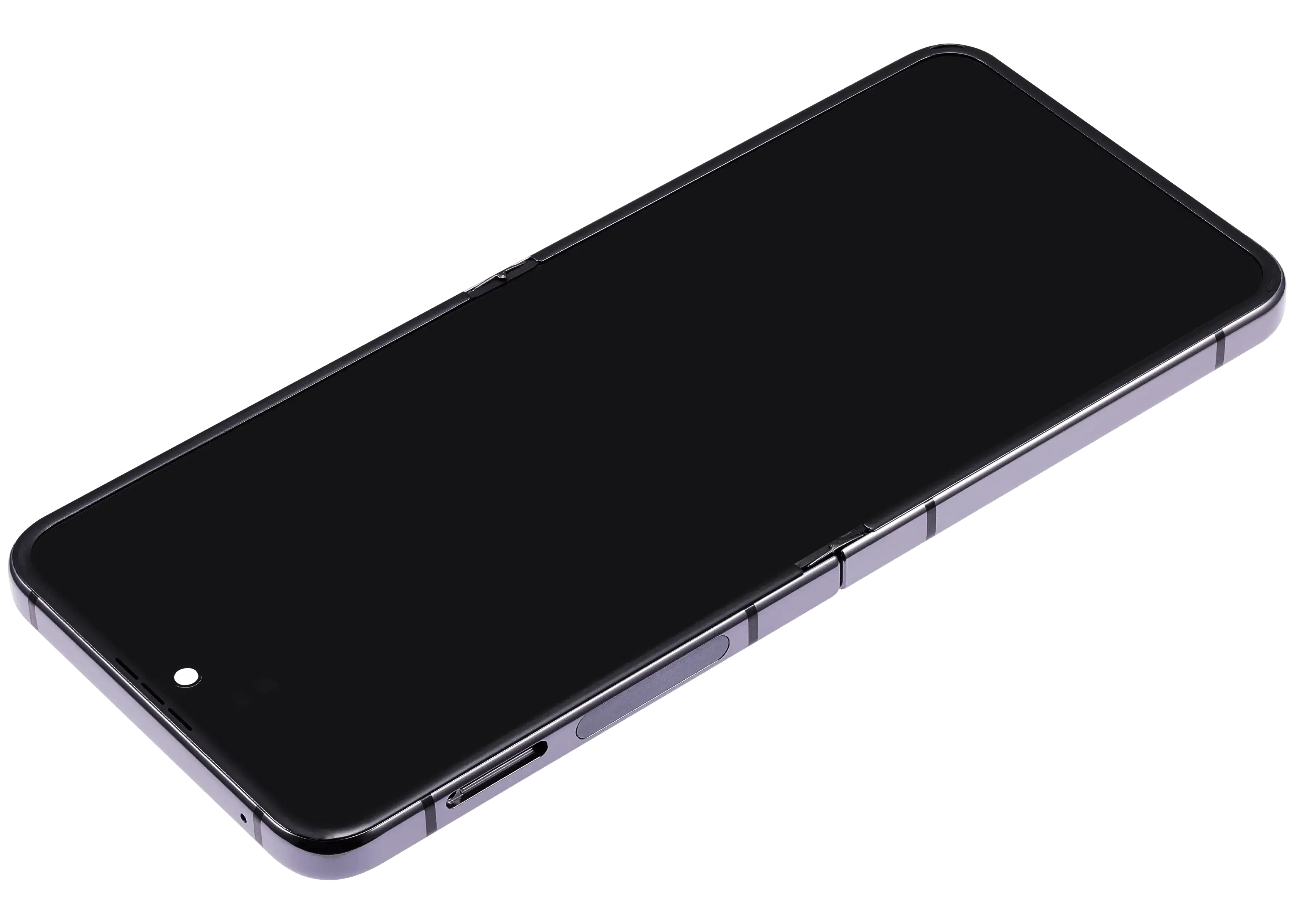 Inner OLED-Display mit Rahmen Compatible für Samsung Galaxy Z Flip 5 5G (F731) (US & International) (Aftermarket) (Phantom Black)