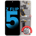 Innen-OLED-Display m. Rahmen f. Samsung Z Flip 5 5G (Cream) (Aftermarket)