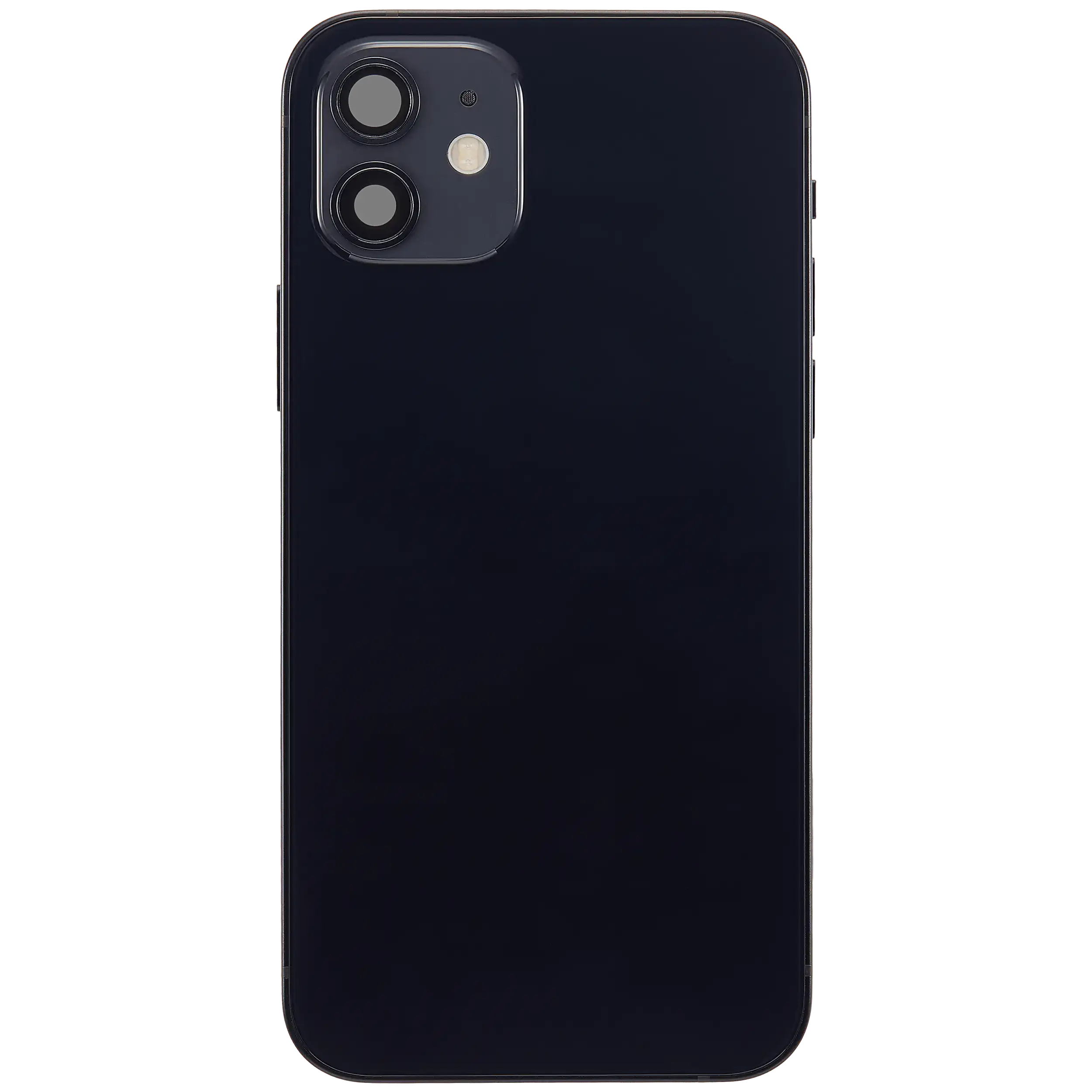 Original Apple-Ausbau A gebraucht – iPhone 12 Backcover/Rahmen Schwarz