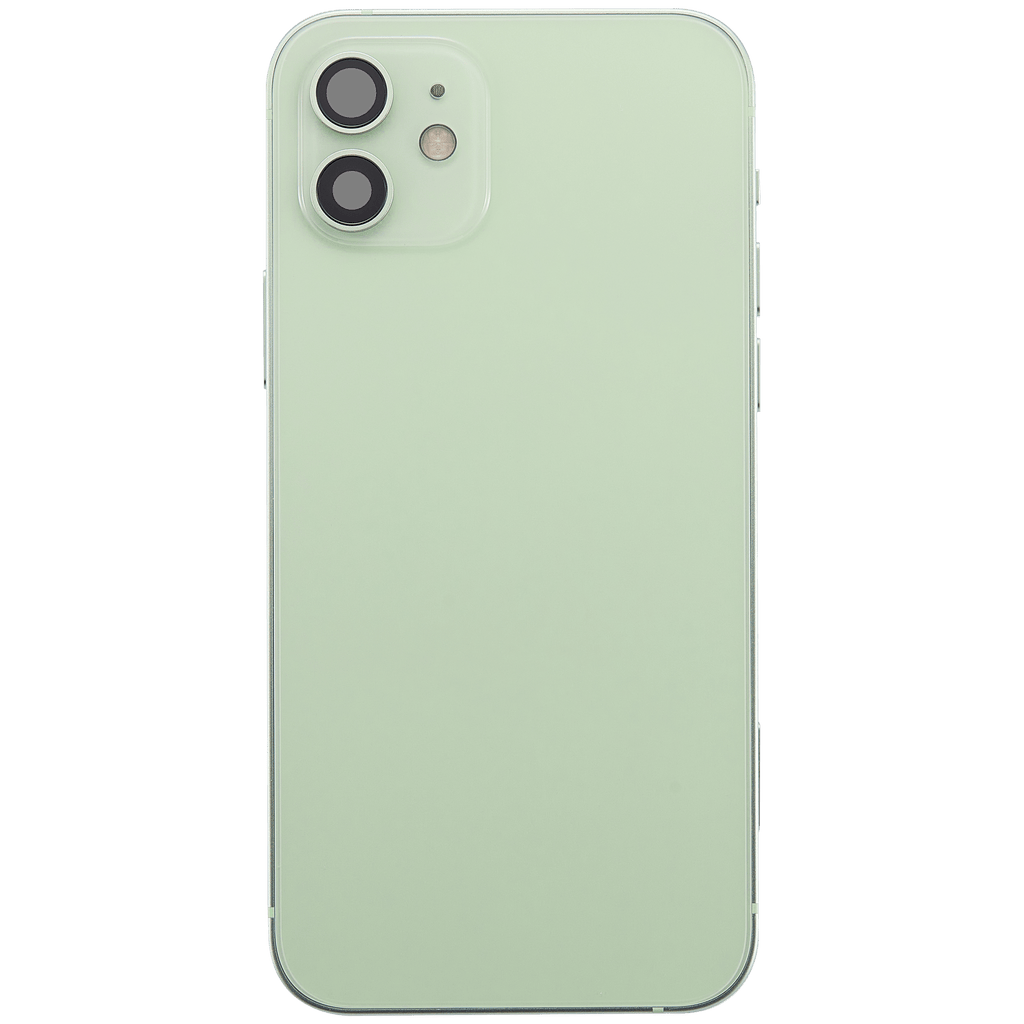 Original Apple-Ausbau A gebraucht – iPhone 12 US Version Backcover/Rahmen Grün