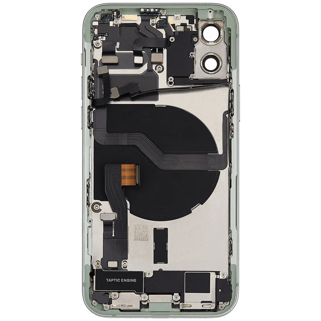 Original Apple-Ausbau A gebraucht – iPhone 12 US Version Backcover/Rahmen Grün