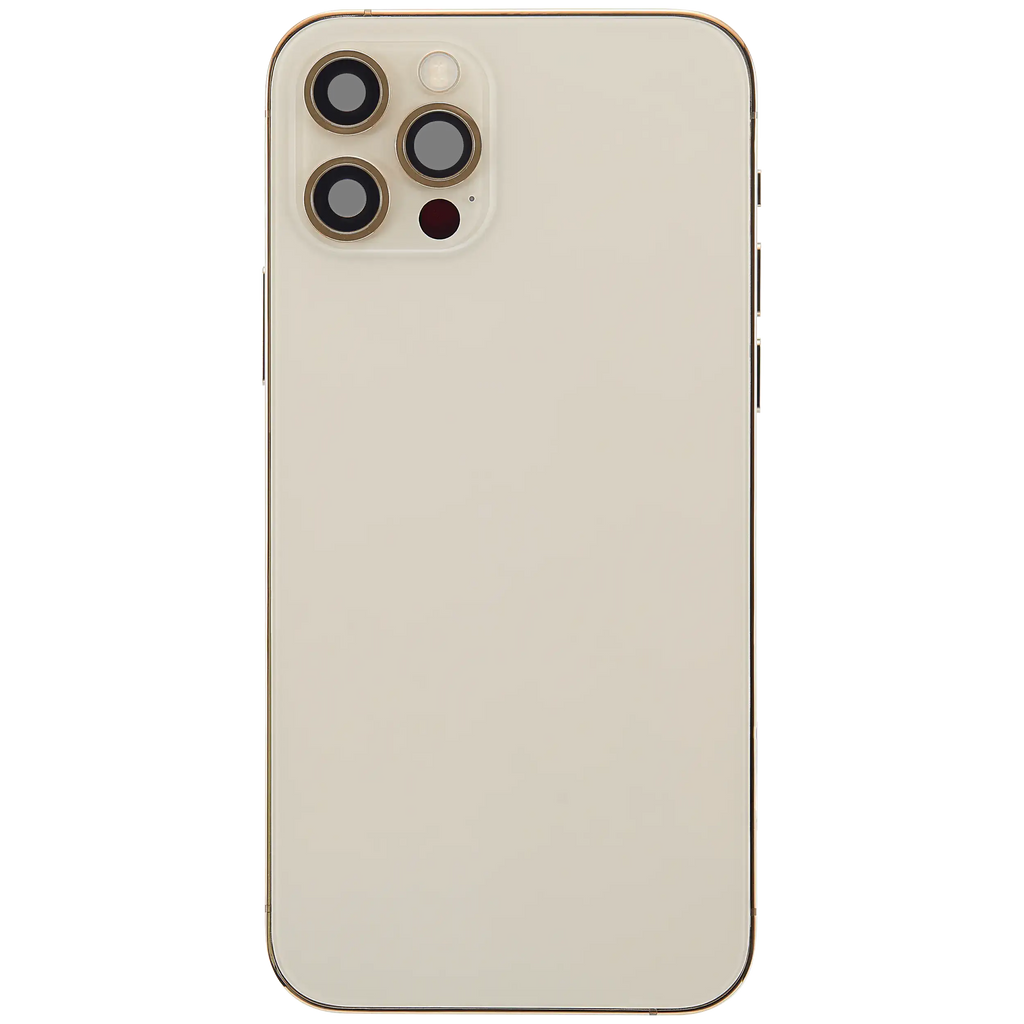 Original Apple-Ausbau A gebraucht – iPhone 12 Pro EU / Backcover/Rahmen Gold